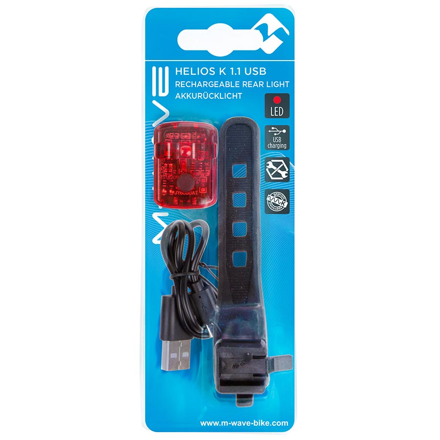 M-Wave Helios K 1.1 USB SL Rear Light