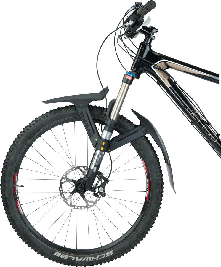 Topeak Defender XC1 2-piece Front Fender Black