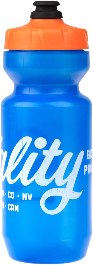 QBP Brand Classic Quality Purist Non-Insulated Waterbottle - Blue 22oz